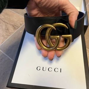 Gucci double G belt